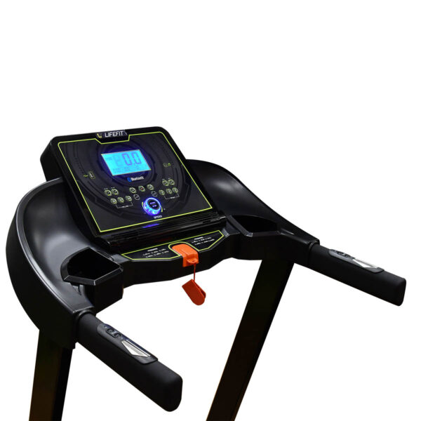 LIFEFIT TM5290 Elektrische Loopband – 5 PK Motor, Snelheden 1-20 km/u, Automatische Kanteling, 99 Programma's, Bluetooth & USB - Afbeelding 5
