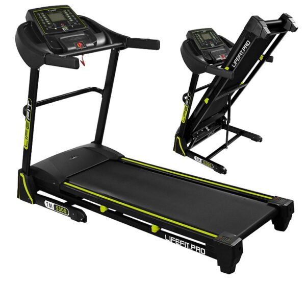 LIFEFIT TM5300 Elektrische Loopband – 5 PK Motor, Snelheden 1-20 km/u, Automatische Kanteling, 99 Programma's, Bluetooth & USB - Afbeelding 2