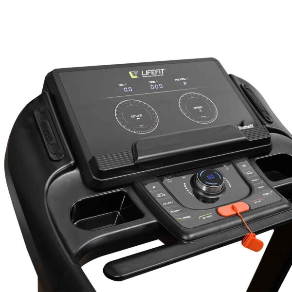 LIFEFIT TM7280 Krachtige Loopband – 7,0 PK Motor, Snelheid 1-20 km/u, Automatische Kanteling, 99 Programma's, Bluetooth & MP3/USB - Afbeelding 4
