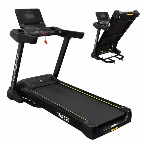 LIFEFIT TM7320 Ultra Krachtige Loopband – 7,0 PK Motor, Snelheid 1-22 km/u, Automatische Kanteling, 99 Programma's, Bluetooth & MP3/USB - Afbeelding 2